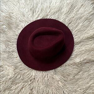 Deep Burgundy Women's Hat